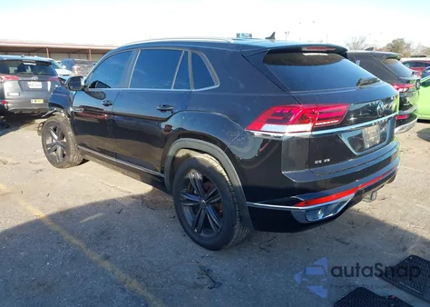 2021 Volkswagen Atlas Cross Sport 3.6L V6 Se W/Technology R-Line z USA, uszkodzony, nr VIN 1V2ME2CA5MC201690